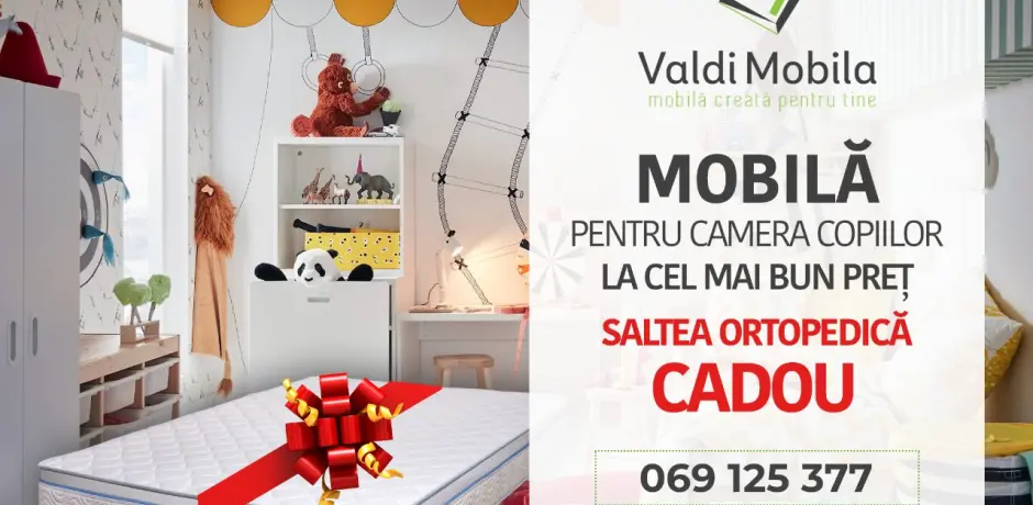 Surprinde-ți picii! Amenajează-le dormitorul cu mobilier stilat