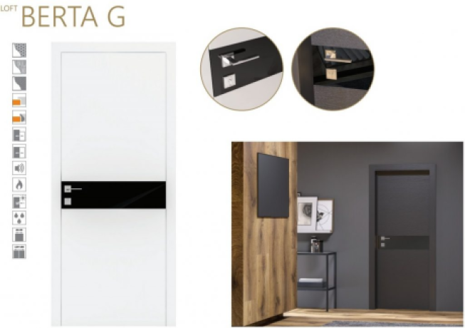 Дверь межкомнатная Rodos Loft Berta G-5