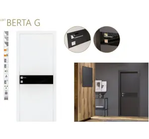 Дверь межкомнатная Rodos Loft Berta G-5