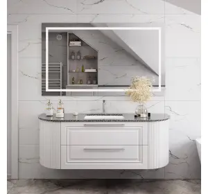 Mobilier pentru baie din MDF vopsit „Almeria“