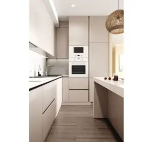 Bucătărie în stil modern din MDF vopsit „Utah“-3