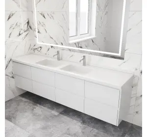 Mobilier pentru baie din MDF vopsit ,,Asturias"-2