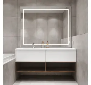 Mobilier pentru baie din MDF vopsit ,,Albacete"