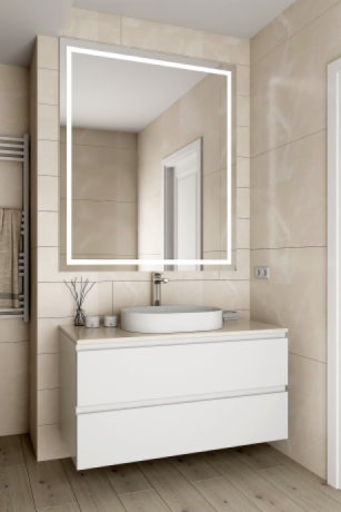 Mobilier pentru baie din MDF vopsit ,,Barcelona"-1