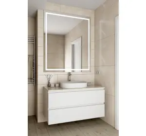 Mobilier pentru baie din MDF vopsit ,,Barcelona"