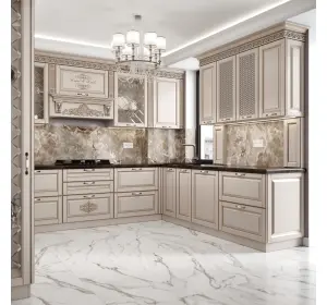 Bucătărie în stil clasic din Mdf cu furnir „Agrigento“-2