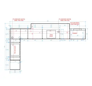 Bucătărie în stil modern din MDF vopsit „Alabama“-5