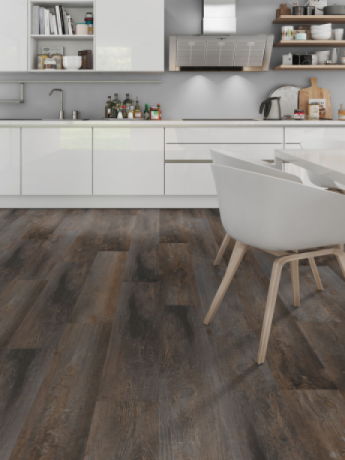 Laminat SPC Quartz Vinyl One Flor Europe Smoked Pine Brown (OFR-055-068)-1