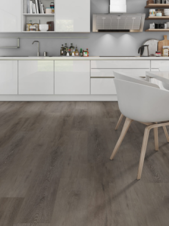 Laminat SPC Quartz Vinyl One Flor Europe Cerused Oak Dark Brown (OFR-055-067)-1