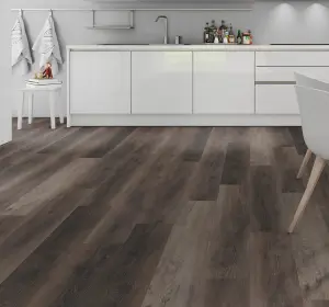 Laminat SPC Quartz Vinyl One Flor Europe Walnut Dark Brown (OFR-055-050)