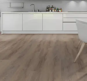 Laminat SPC Quartz Vinyl One Flor Europe Cerused Oak Dark Natural (OFR-055-065)