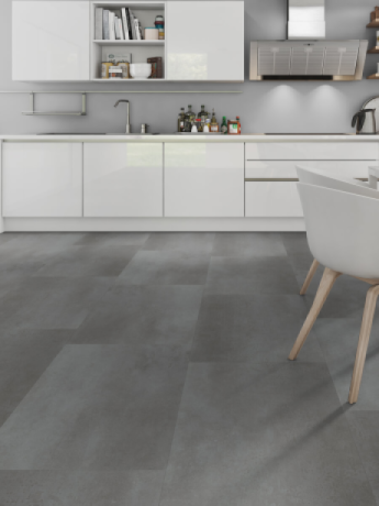 Laminat SPC Quartz Vinyl One Flor Europe Metal Concrete Grey (OFR-055-074)-1