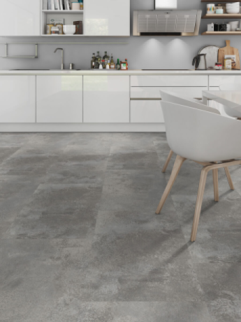 Laminat SPC Quartz Vinyl One Flor Europe Oxyde Light Grey (OFR-055-078)-1