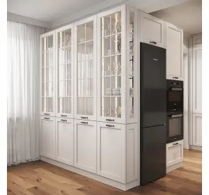 Bucătărie în stil neoclasic din MDF vopsit „Lazio“-2