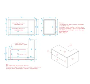 Mobilier pentru baie din MDF vopsit ,,Valencia"-3