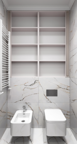 Mobilier pentru baie din MDF vopsit ,,Orense"-2