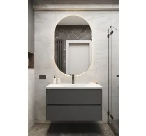 Mobilier pentru baie din MDF AGT ,,Avila"