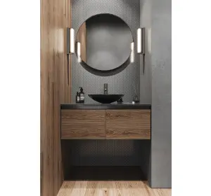 Mobilier pentru baie din Mdf cu furnir „Burgos“