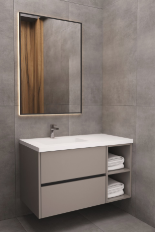 Mobilier pentru baie din Pal melaminat ,,Zamora"-1