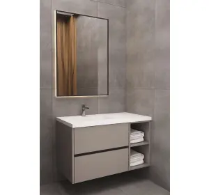 Mobilier pentru baie din Pal melaminat ,,Zamora"