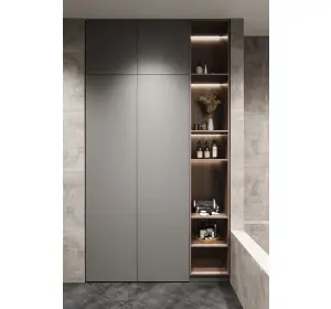 Mobilier pentru baie din Pal melaminat ,,Teruel"