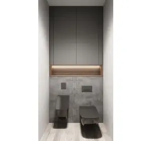 Mobilier pentru baie din Pal melaminat ,,Cuenca"