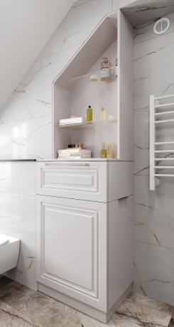 Mobilier pentru baie din MDF vopsit ,,Lugo"-1