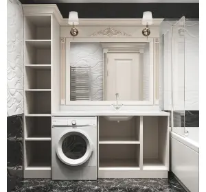Mobilier pentru baie din MDF vopsit ,,Tarragona"-2