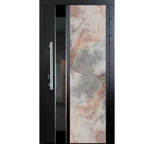 Ușă intrare casă Termoplast HPL panel-2