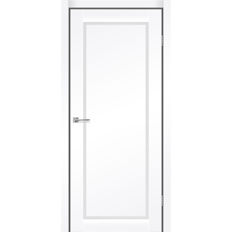 Ușă interior Korfad Legacy Albă cu sticlă Satin-1