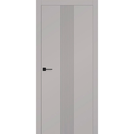 Ușă interior Korfad Vertical Gri deschis-1