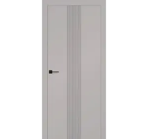 Ușă interior Korfad Vertical Gri deschis