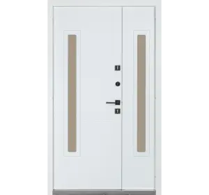 Ușă intrare casă Bulat House 706 Satin Alb-2