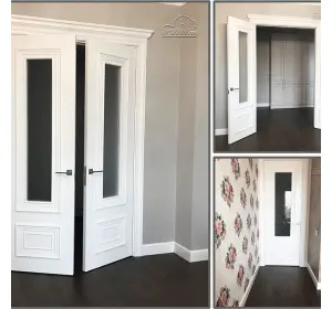 Ușă interior Belwooddors Pallato 2 cu sticla-2