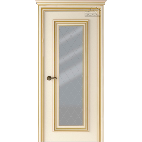 Ușă interior Belwooddors Pallato 1 cu sticla-2