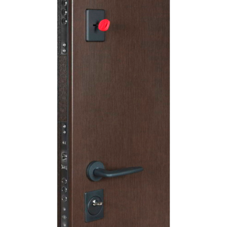 Ușă intrare casă Bulat House 706 Satin Alb Brown-7