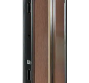 Ușă intrare casă Bulat House 706 Satin Alb Brown-8