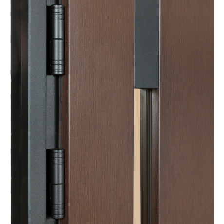 Ușă intrare casă Bulat House 706 Satin Alb Brown-6
