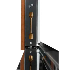 Ușă intrare casă Bulat House 706 Satin Alb Bronz-8