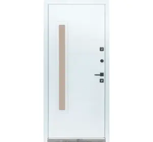 Ușă intrare casă Bulat House 705 Satin Alb Antracit-2