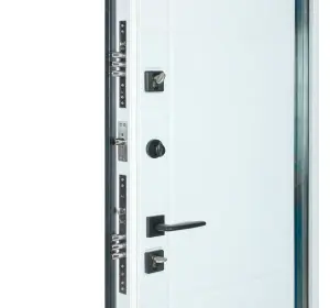 Ușă intrare casă Bulat House 705 Satin Alb Antracit-5