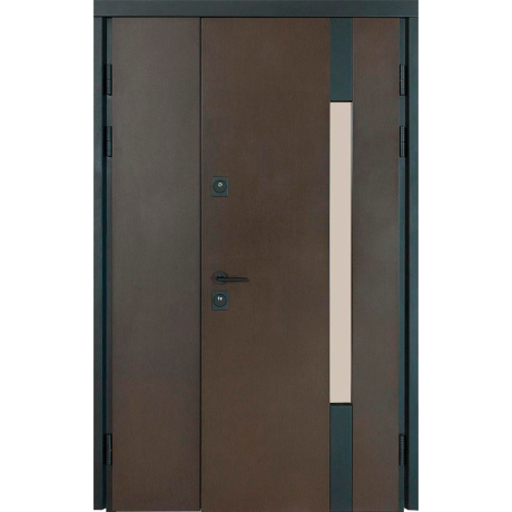 Ușă intrare casă Bulat House 705/428 Wenge închis-1