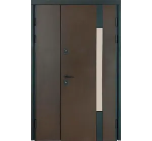 Ușă intrare casă Bulat House 705/428 Wenge închis