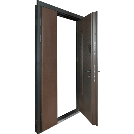 Ușă intrare casă Bulat House 705/428 Wenge închis-3