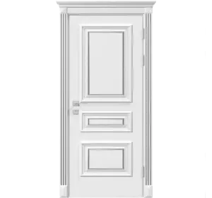 Ușă interior Rodos Rossi fără sticla (Patină aurie/argintie)