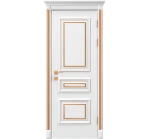 Ușă interior Rodos Rossi fără sticla (Patină aurie/argintie)-2