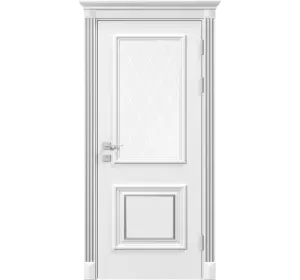 Ușă interior Rodos Laura fără cu sticla (Patină aurie/argintie)-2