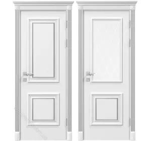 Ușă interior Rodos Laura fără cu sticla (Patină aurie/argintie)-3