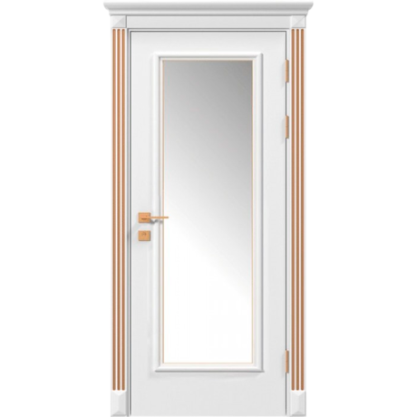 Ușă interior Rodos Asti fără cu sticla (Patină aurie/argintie)-1