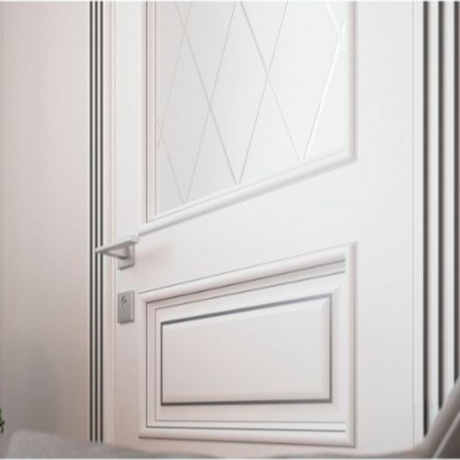 Ușă interior Rodos Rossi cu sticla (Patină aurie/argintie)-3